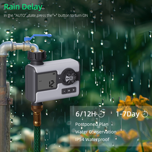 Timer da giardino automatico connesso WiFi nuovo Design per esterno in plastica per rubinetto per uso domestico da giardino - Product Image 4