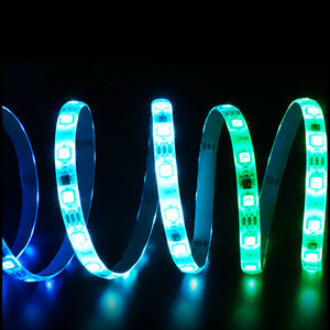 Xinglight RGB และสีขาวนำแสงแถบสมาร์ท5เมตรสตริงตัดและวัสดุร่างกาย PCB ขายดีสำหรับใช้ในบ้าน - Product Image 5
