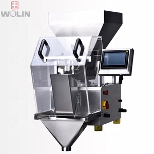 Weighlin tự động cân nhắc Hướng dẫn sử dụng con dấu gói dòng máy tính để bàn máy tính để bàn 1 đầu Cân điện tử Quy mô nằm xuống niêm phong máy cho đậu - Product Image 4