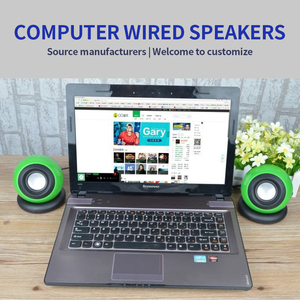 ポータブルミニUSBスピーカーマジックボール2チャンネル有线音楽プレーヤー3.5mmオーディオインターフェイスコンピューター用 - Product Image 5