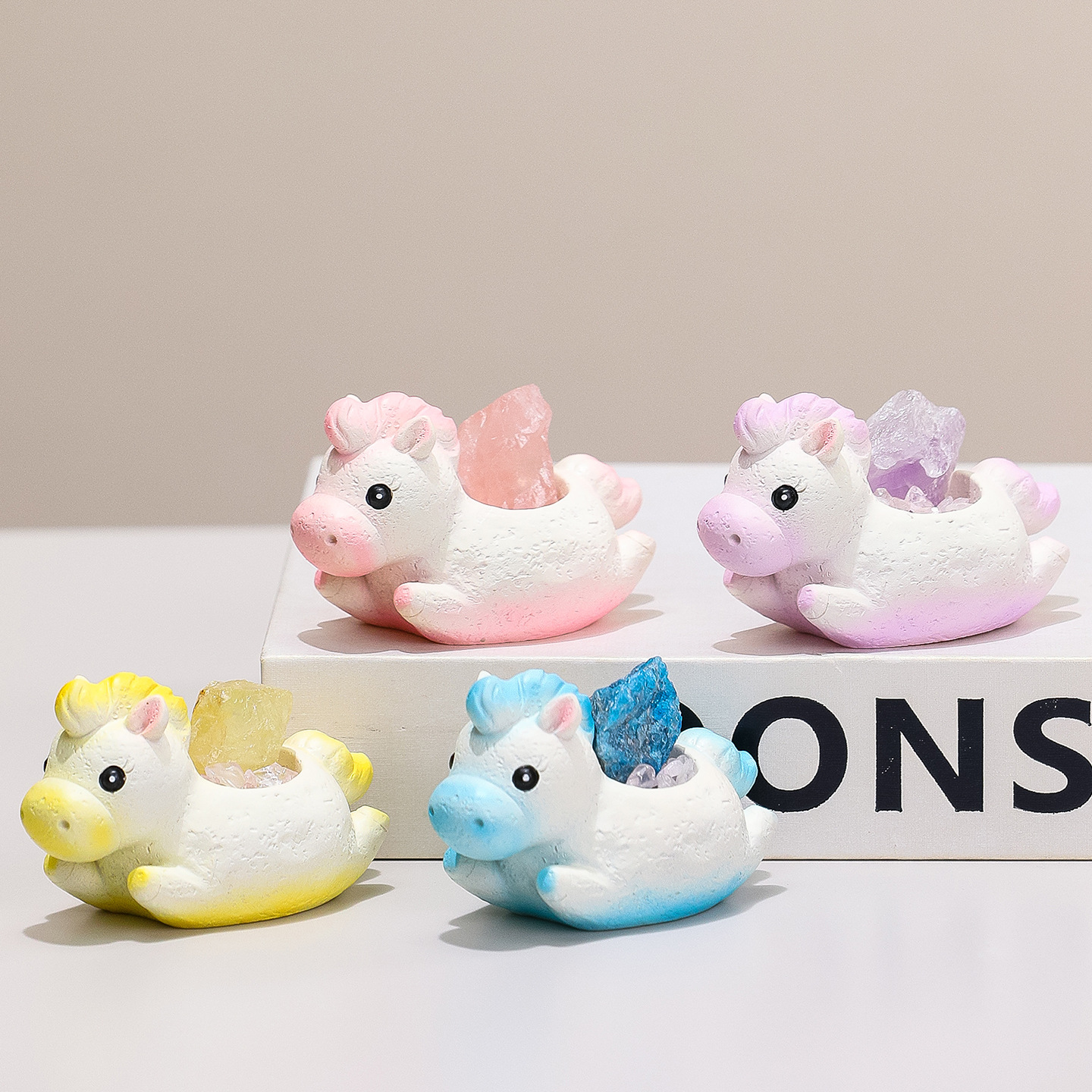 Ensemble quatre pièces poney mignon
