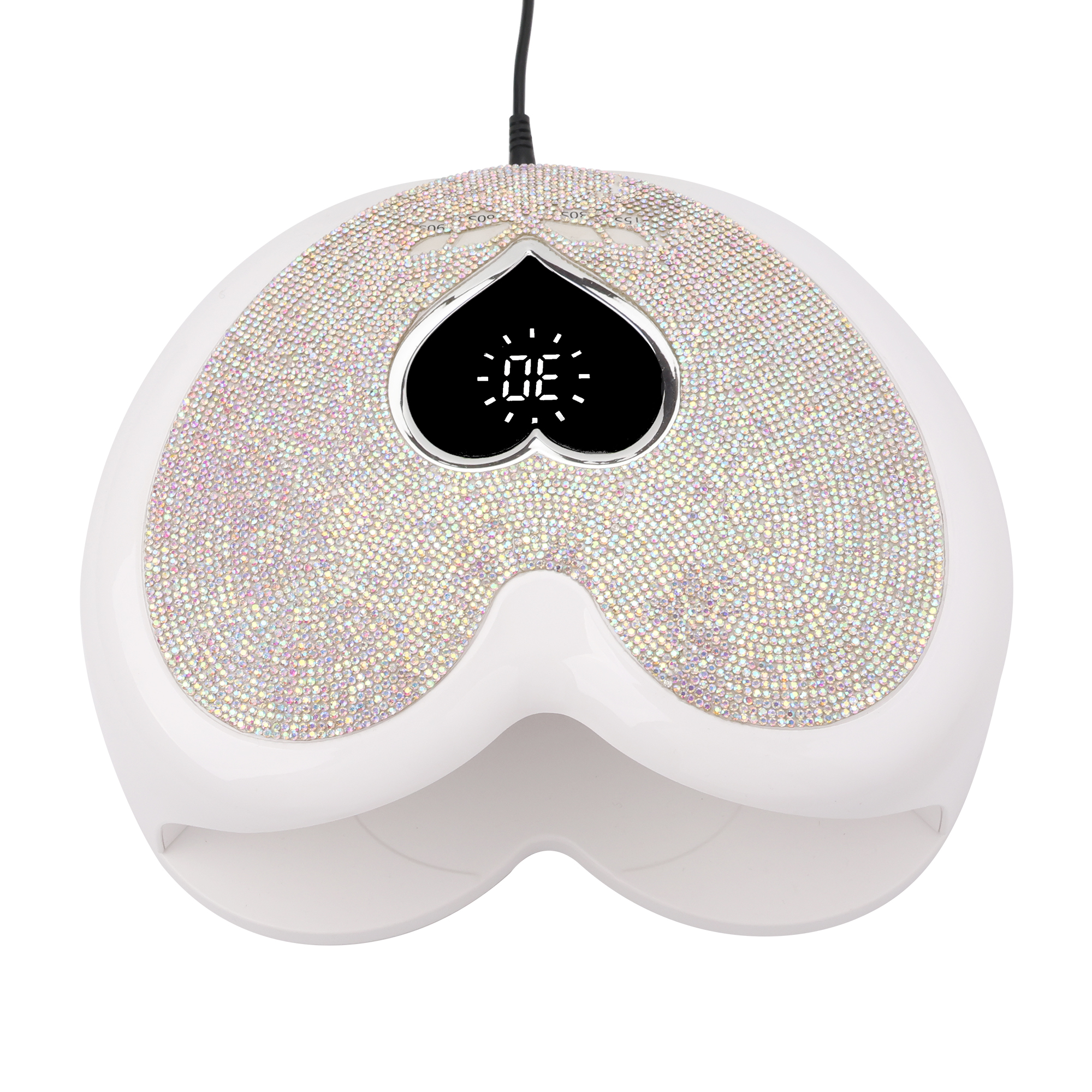 White with diamond