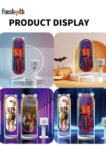 Neueste Digital Magic Mirror Photo Booth Maschine Lieferant Drucker kamera für DIY Bild