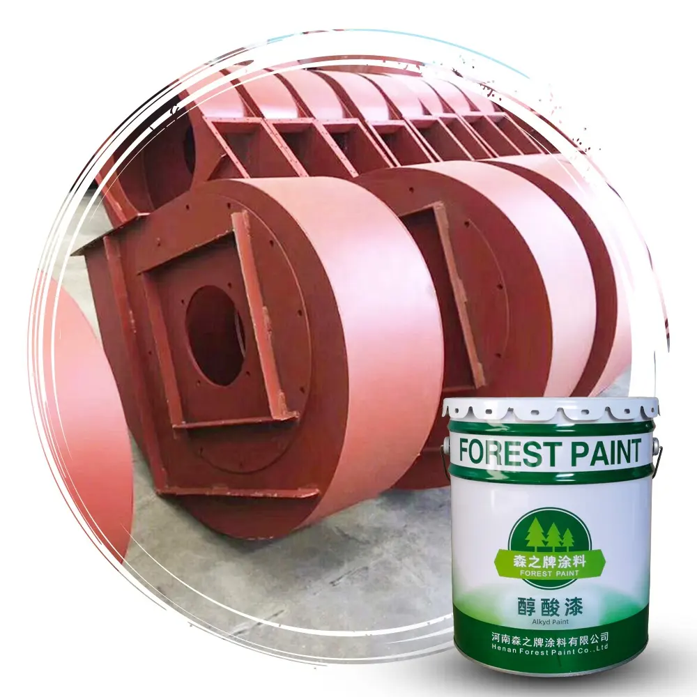 फ़ॉरेस्ट अच्छा त्वरित सुखाने वाला धोने योग्य एल्केड सतह निवारक संक्षारण पेंट स्टील धातु विरोधी जंग संरक्षण कोटिंग
