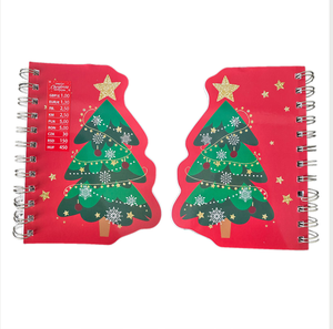 High Quality Mini Spiral <strong>Notebook</strong> <strong>with</strong> Custom Christmas Design Small Size Wire-O Cute Journal Writing <strong>Notes</strong> Notepads for Kids - Product Image 1