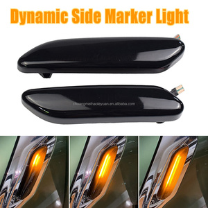 1ペア流れるターンシグナルライトダイナミックLEDサイドマーカーライトミニクーパー用12vサイドリピーターランプR60COUNTRYMAN R61 PACEMAN - Product Image 4