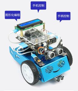 Scratch programlama Robot kiti AI çocuk AI araba oyuncak üreticisi çok fonksiyonlu giriş CLBBOT Mixly Mischi için eğitim kiti