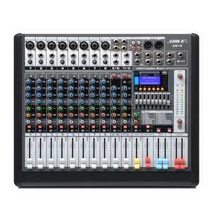 SHILE professionale uscita telecomando 12ch BT Audio Mixer Console con DSP - Product Image 2