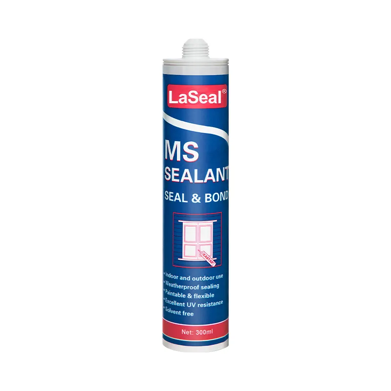 Selante adesivo de polímero ms perfeito, selante de silicone para construção de janela e porta de aço inoxidável ms