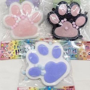猫の足スクイーズおもちゃ子供用ギフトビッグサイズTPRモチソフトストレスリリーフタッチスローライズタタ猫スクイーズおもちゃ