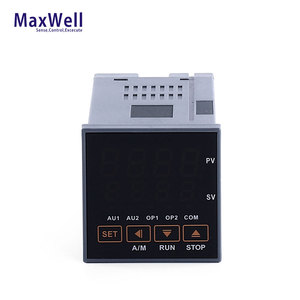 Controlador de temperatura Pid programable, multientrada, 1200 C, Maxwell, LED Dual, cuatro dígitos, pantalla Celsius o fahren50 conmutable