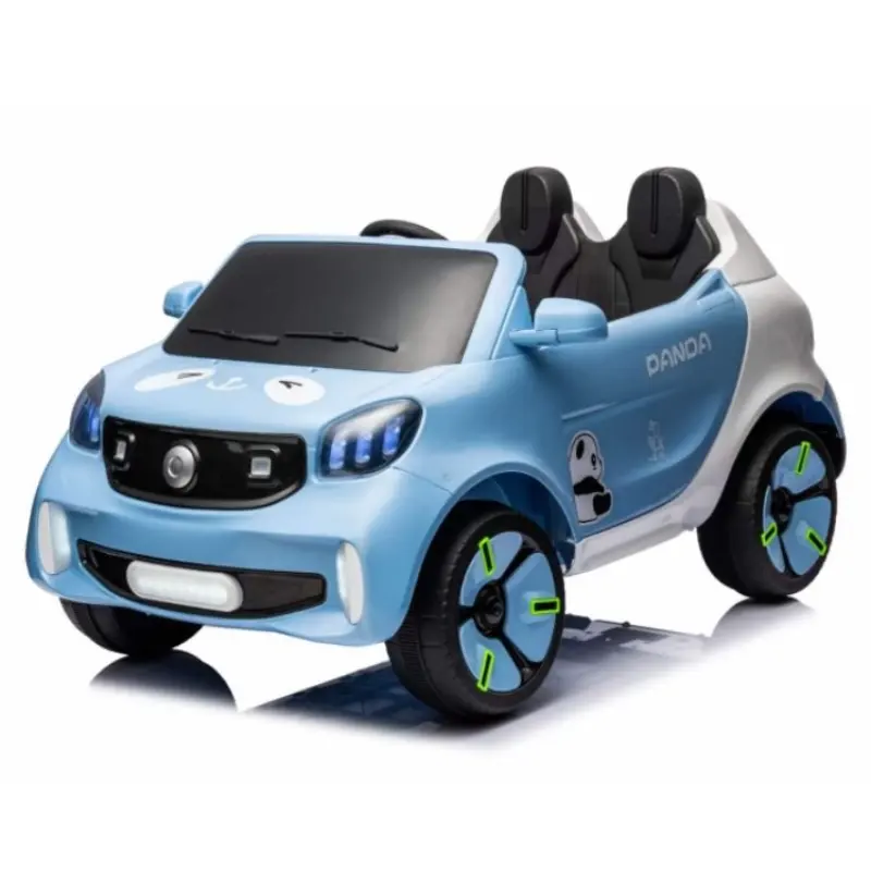 Yeni stil dev plastik çocuk çift mekanizmalı uzaktan arabalar oyuncak sürücü çocuklar için elektrik güç tekerlek sürülecek araç