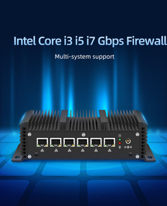 Intel Core I7 10810U DDR4 MSATA SSD 6 Ethernet Port Fanless <strong>Network</strong> Server <strong>Computer</strong> Ubuntu Mini Pc Firewall Router - Product Image 2