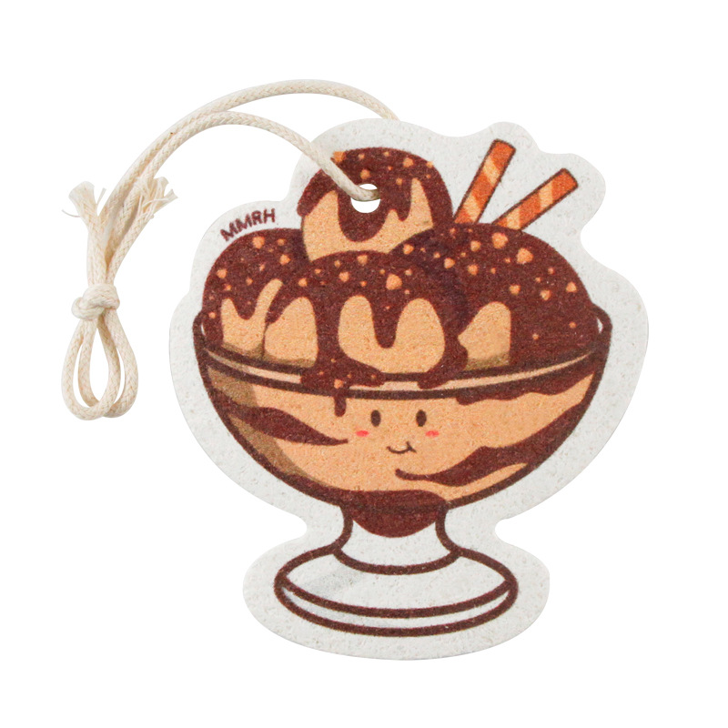 Helado de chocolate