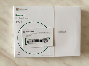 Project Professional 2021 Online Activation Key License Retail Box Office Project Pro 2021 <strong>Software</strong> for PC Key Card+Box
