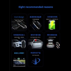 Yeni LCD anahtar B M W, Au di ve Ben tley gibi modifiye akıllı araba anahtarları için uygundur - Product Image 6
