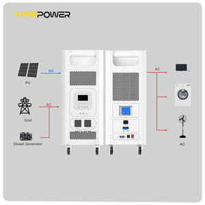 28kwh lityum pil istiflenebilir 6kw 5kw 4kw ızgara güç sistemi ile komple 11kw hibrid invertör güneş enerjisi sistemi kiti - Product Image 6