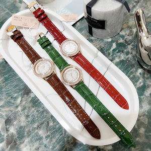 High Quality Scottie 9513B Women's Watch New Design Round Dial Leather Band Luxury Fashion Trend Quartz Watch - Product Image 6