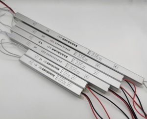 迷你开关发光二极管电源12v 24v 18w超薄长条灯箱镜面灯发光二极管灯管驱动器 - Product Image 5
