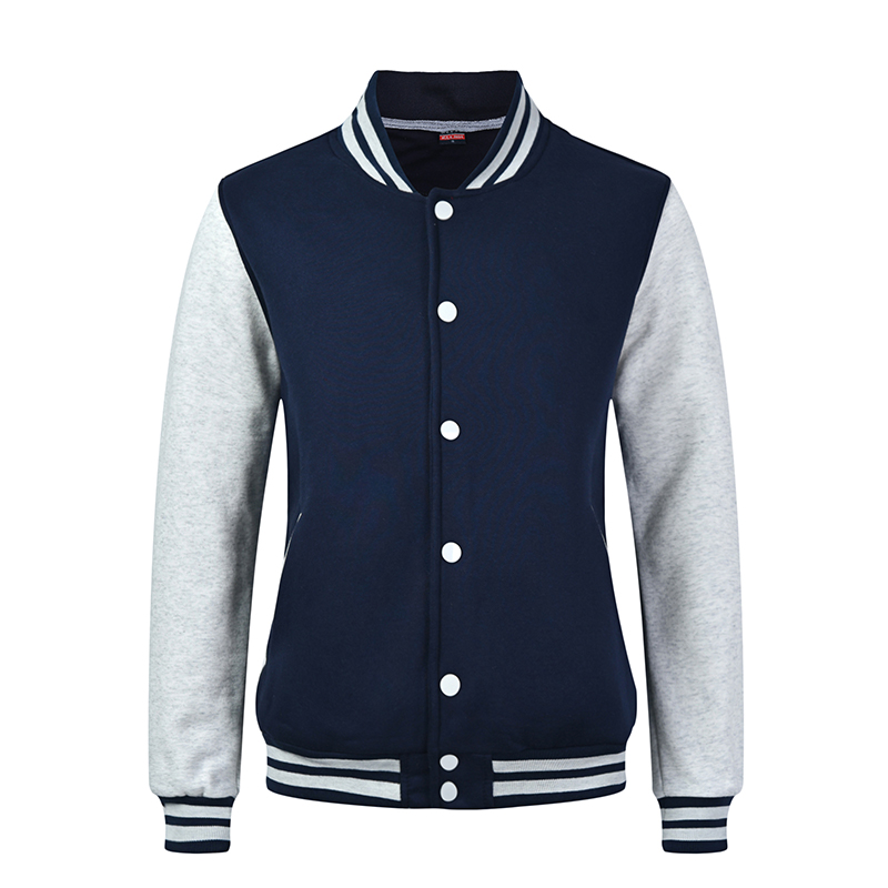 Vêtements bleu marine manches gris