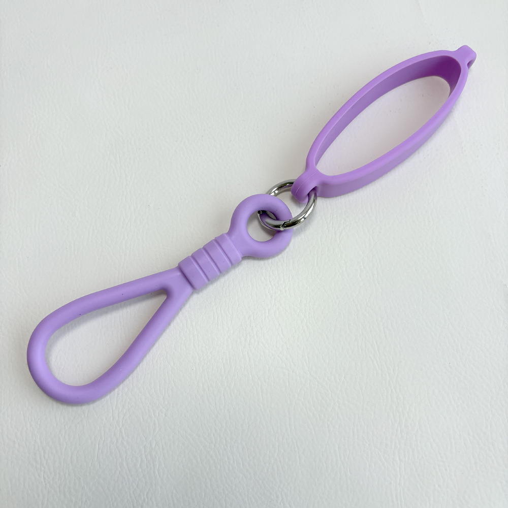 Short handle oval purple