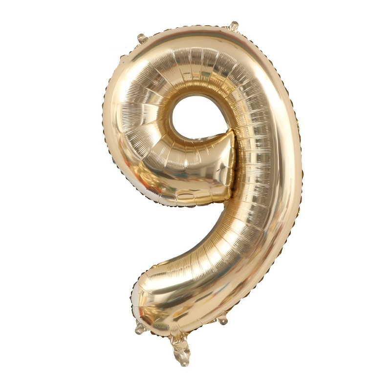 Gold Number Nine