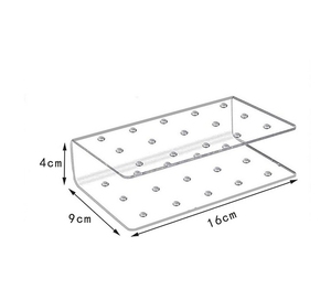 Acrylic Lollipop giá 15 lỗ và 20 lỗ trong suốt kẹo đứng hiển thị và vị trí đứng hiển thị kệ - Product Image 1