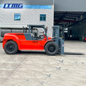 LTMG重型柴油叉车10吨12吨集装箱装卸叉车，带起重能力港口物流作业 - Product Image 3