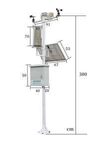 CE PM2.5 REGISTRADOR DE DATOS CUSTOM UNIVERSAL AL AIRE LIBRE AUTOMÁTICO SENSOR DE ESTACIÓN METEOROLÓGICA PARA EL PRONÓSTICO - Product Image 4