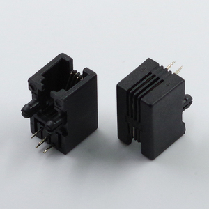 RJ11 dik açı modüler jack ince 4P4C dişi rj11 konektörü - Product Image 3