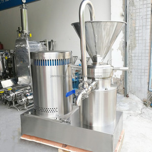 Máquina para hacer mantequilla de leche de vaca, pasta de Chile, frijol, otras máquinas de procesamiento de nueces de Tigre, nueces de almendra, molino coloidal de granos de cacao - Product Image 5