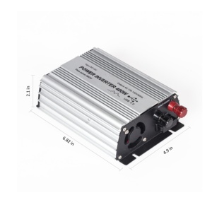 Inversor de onda sinusoidal modificada por E-LION, 400W, CC de 12 V o CC de 24 V, entrada a ca de 110V, salida de 60Hz con enchufes duales y USB - Product Image 4