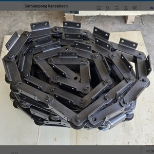 RF10150 RF10150R RF10150F Large Size Conveyor <strong>Chains</strong> A2 <strong>K2</strong> A1 <strong>K1</strong> GA4 Attachment Carbon Steel Roller <strong>Chain</strong> with BW1 CW1 Sprocket - Product Image 2