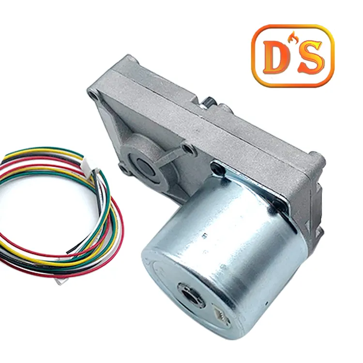 DC Motor 12V Mô-men Xoắn Cao Geared Motor Cho BBQ Grill Và Gỗ Pellet Grill