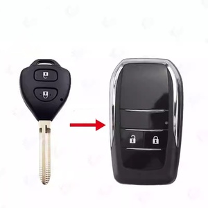 ปลอกกุญแจรถดัดแปลงรีโมทคอนโทรลแบบตรงเหมาะสำหรับ Toyota Corolla Camry RAV4 Reiz - Product Image 4