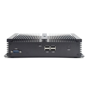 Fanless 4G Mini PC I5 industriale Computer SIM Card Slot per l'automazione IoT progetto Digital Signage RS232 RS422 RS485 7x24H AU CN - Product Image 2