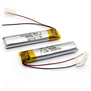 061145 LiPo แบตเตอรี่601145 300mAh 3.7V 1.11wh แบตเตอรี่ลิเธียมโพลิเมอร์ - Product Image 2