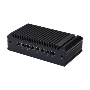 Qotom Thin Client PC 8 LAN Pfsense Opnsense Firewall Server Core I3 i5 i7 10th Gen Procesador Ubuntu Mini PC integrado sin ventilador