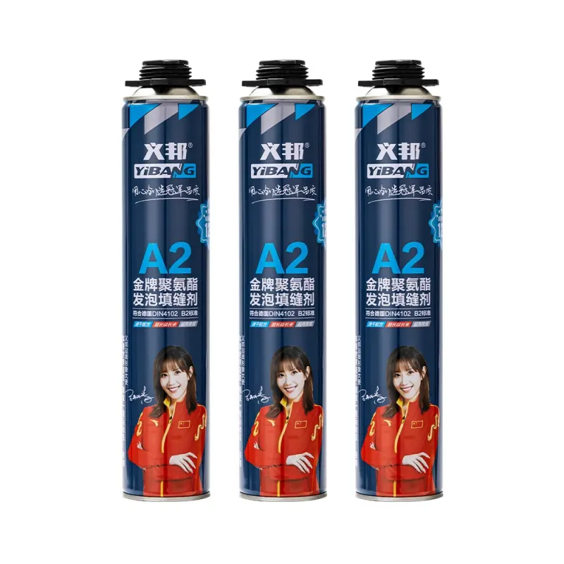 [XiBao] Großhandel Dämmung Ausdehnung gefärbtes Polyurethan-Klebstoff geschlossene Zelle 750 ml Sprühen Kunstpolyschaum hersteller
