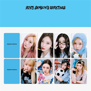 4 adet/takım kış Giselle 2025 sezonun selamlar Photocards listesi Ningning <span class=keywords><strong>Karina</strong></span> LOMO kartları kartpostal fanlar doğum günü sürpriz hediye