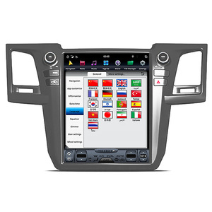 PX6 12.1 "テスラスタイル垂直スクリーンAndroid9カーDVDプレーヤーナビゲーションGPSラジオforTOYOTA for Fortuner OLD - Product Image 5