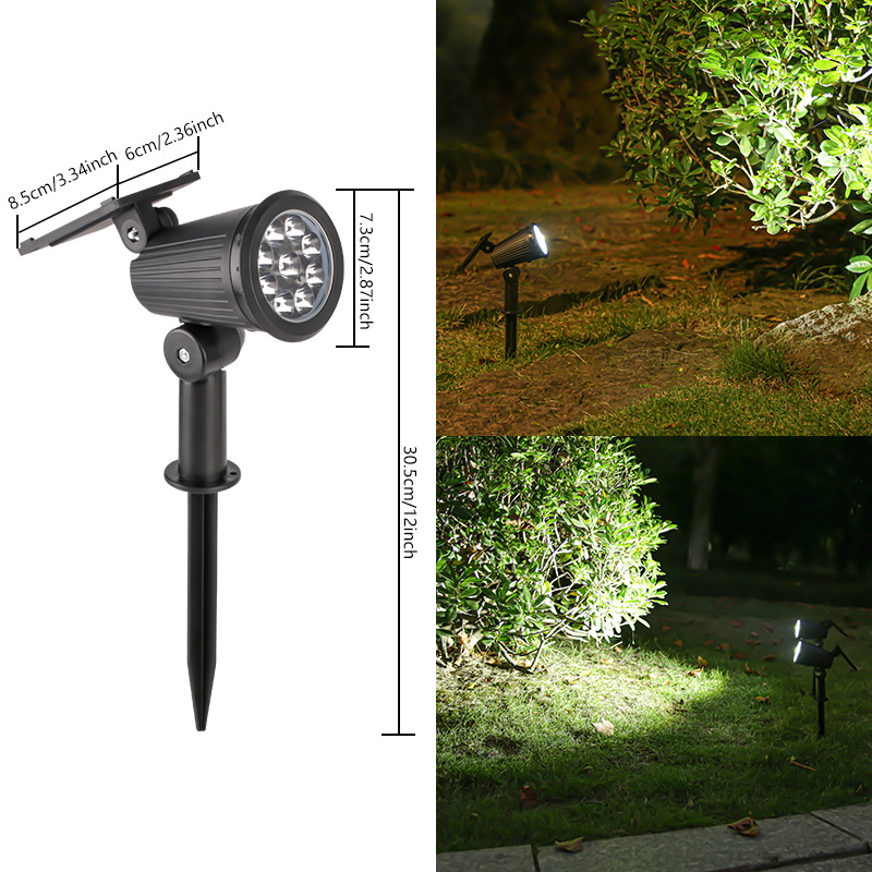 Spot LED 2302-9 - Lumière blanche, trois modes