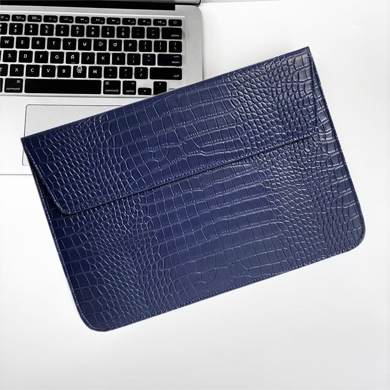 Crocodile Pattern Deep Blue