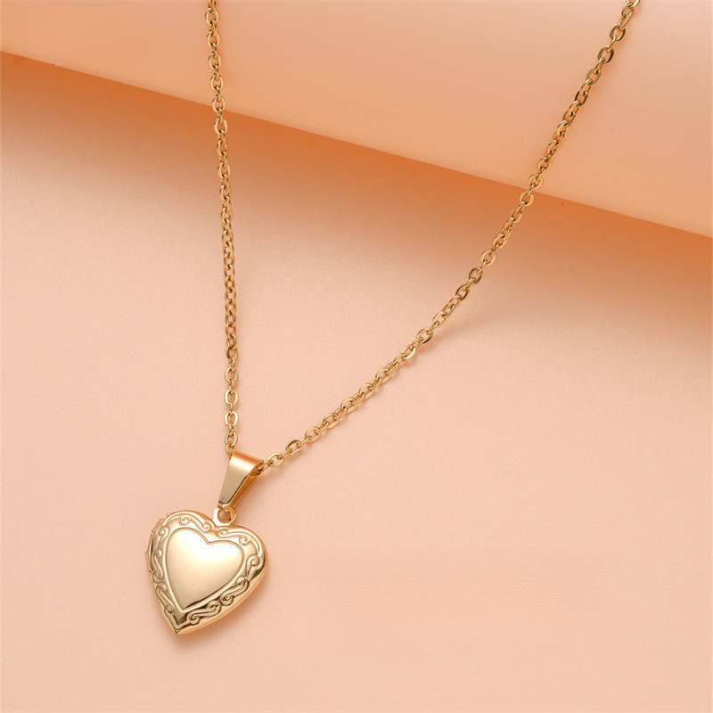 cuore dorato colorato 01-22*19mm