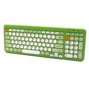 Office 2.4G Plug and Play Scissor <strong>Switch</strong> Silent Multi Device <strong>Bluetooth</strong> Ergonomic Rechargeable Colored Wireless <strong>Keyboard</strong> - Product Image 3