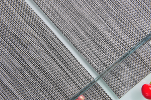Kaymaz özel PVC dokuma geri dönüşümlü bireysel masa Mat yer mat - Product Image 5