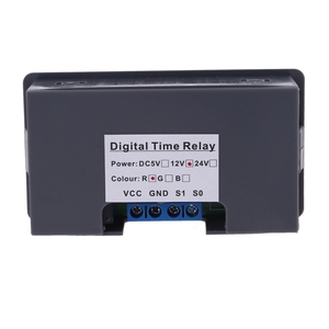 DC 5V 12V 24V AC 110V 220V Modulo di Relè di Tempo di Ritardo Ciclo di Temporizzazione di Controllo del Timer - Product Image 3