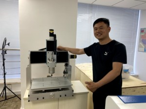 迷你3040数控雕刻切割铣床DIY家庭项目小型企业重量轻易于使用的快速门运输美国 - Product Image 5