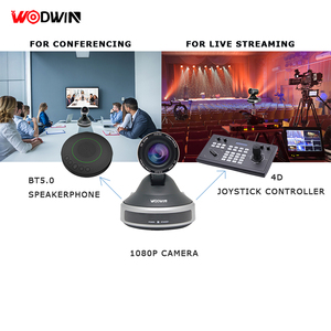 WODWIN新HD PTZ USB摄像头，带控制器操纵杆会议室摄像头系统 - Product Image 3