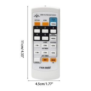 FAN-989V telecomando universale della ventola dell'asia per il controllo della velocità del Timer di accensione/spegnimento dell'hub della ventola telecomando della ventola - Product Image 5